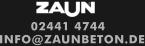 INFO@ZAUNBETON.DE 02441 4744