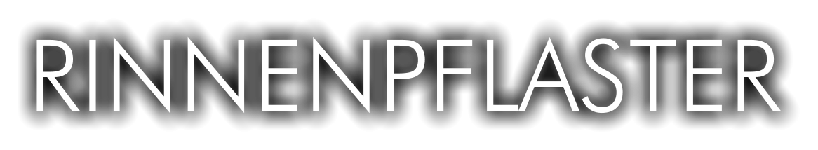 RINNENPFLASTER