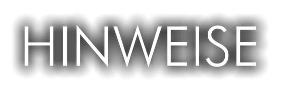HINWEISE